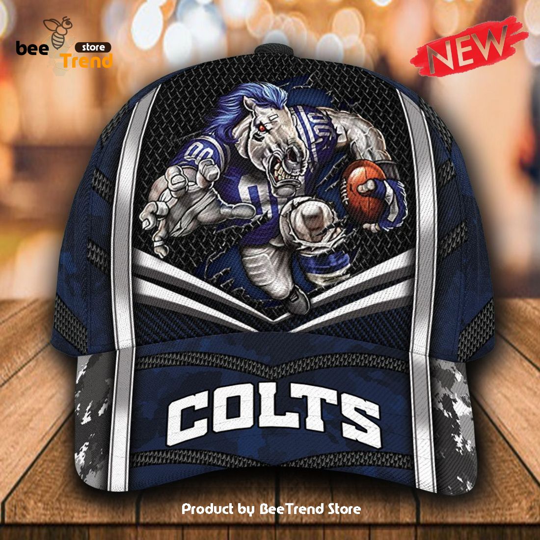Indianapolis Colts Custom Number And Name NFL 3D Baseball Jersey
