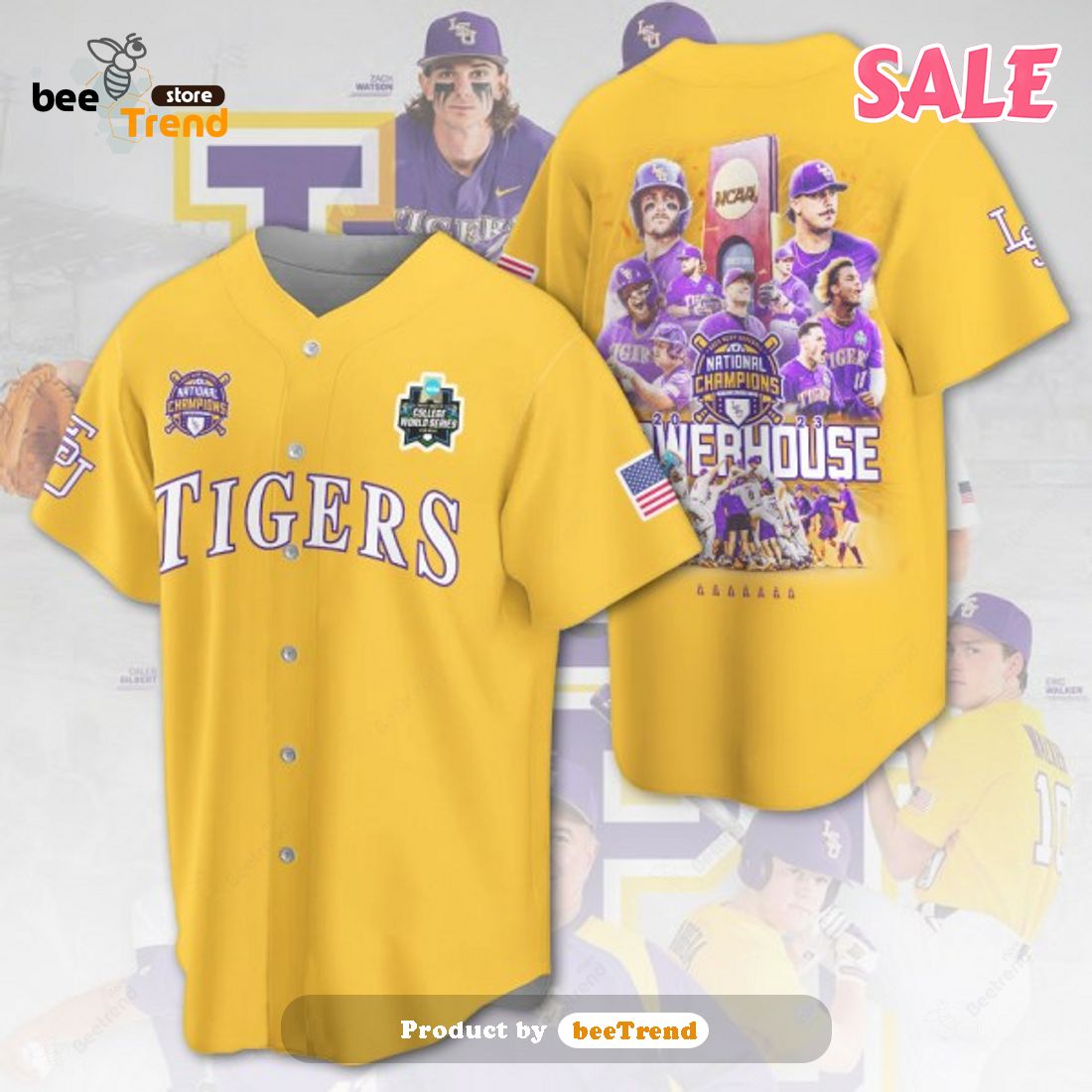 Football LSU Tigers NCAA Jerseys for sale