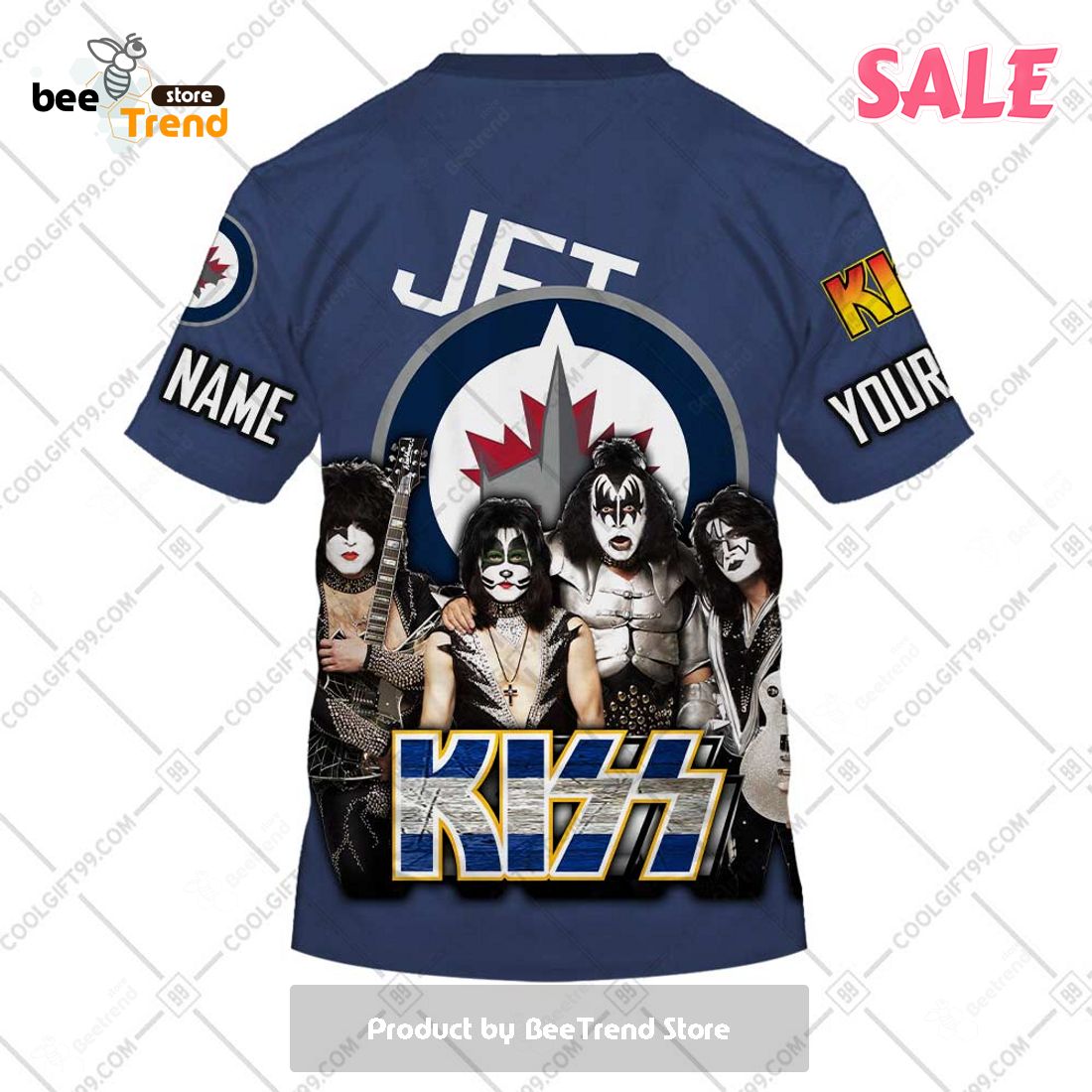 NHL Winnipeg Jets Shirt Sweatshirt Hoodie 3D - Bring Your Ideas