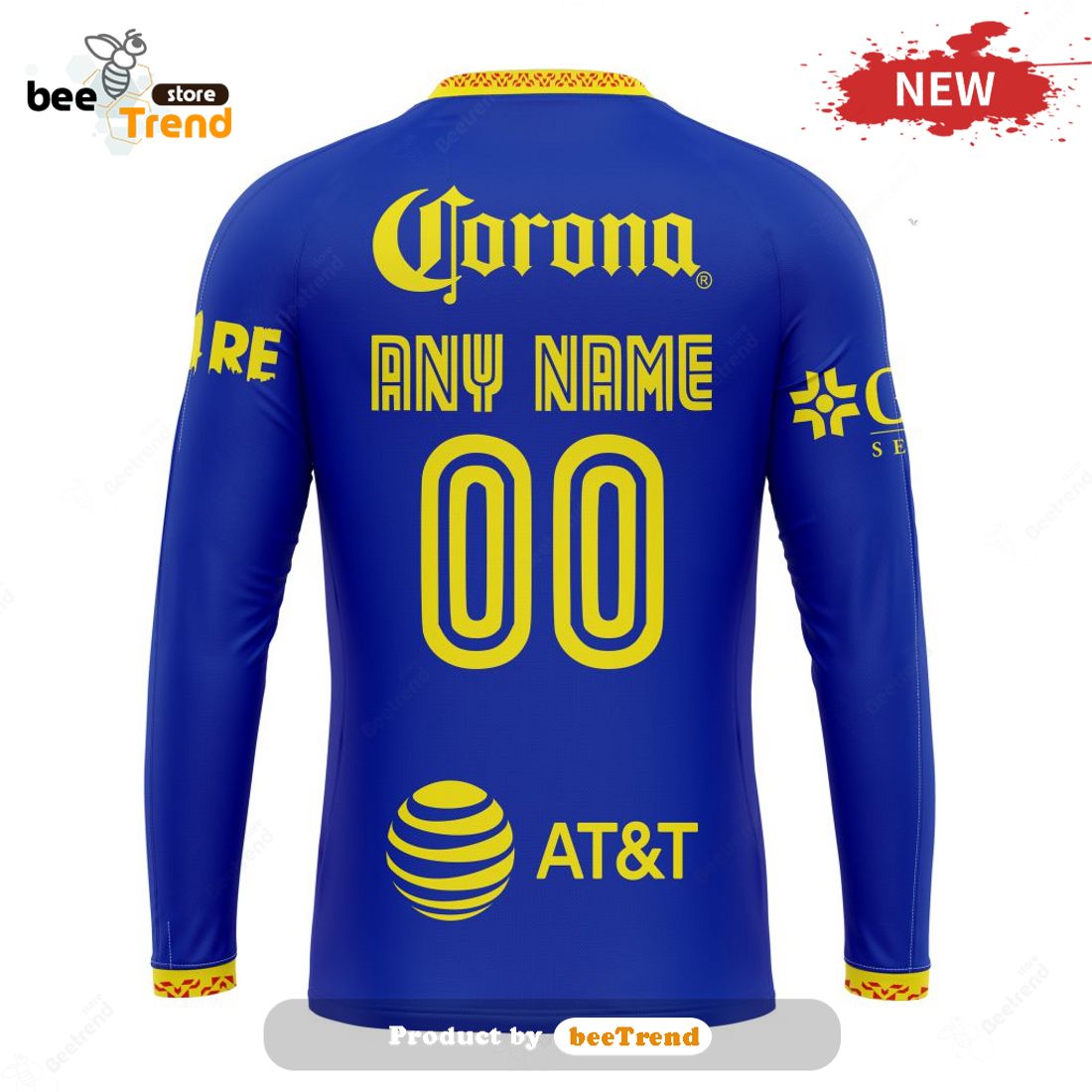 Personalized LIGA MX FC Juarez 2023 - 2024 Home Kits Sweater Hoodie 3D -  Beetrendstore Store