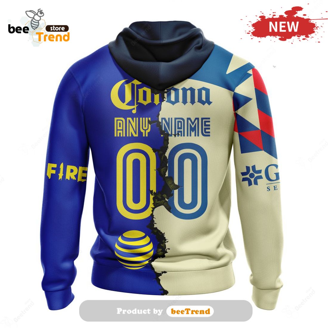 MLB New York Mets Mix Jersey Custom Personalized Hoodie Shirt