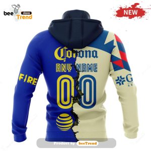 Personalized LIGA MX FC Juarez 2023 - 2024 Home Kits Sweater Hoodie 3D -  Beetrendstore Store