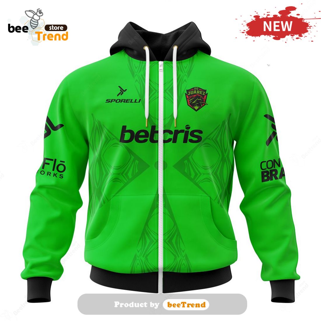 New Deprtivo Juarez FC Soccer Hoodie Sudadera De Juarez FC 