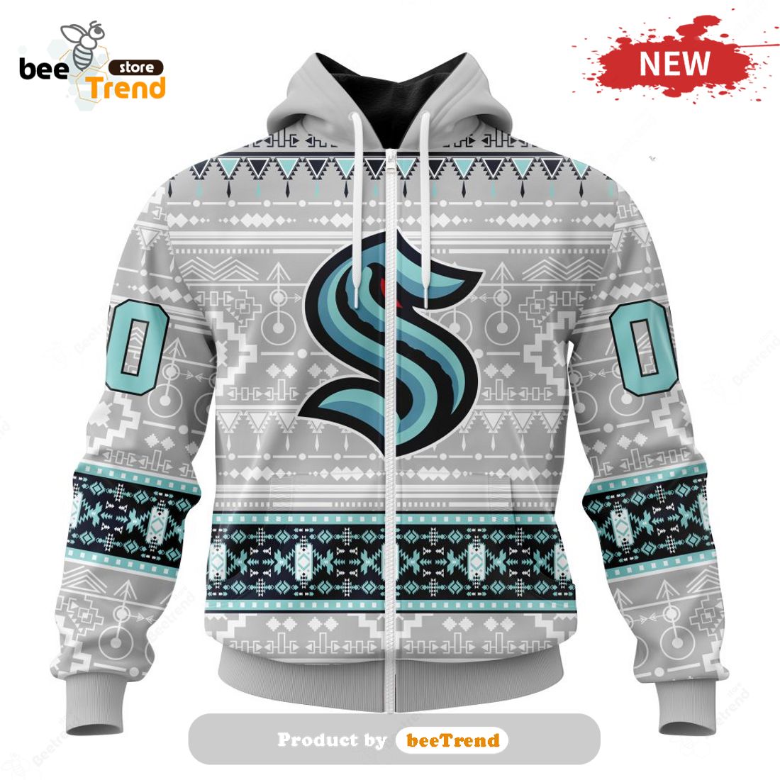 NHL Seattle Kraken Hoodies & Sweatshirts