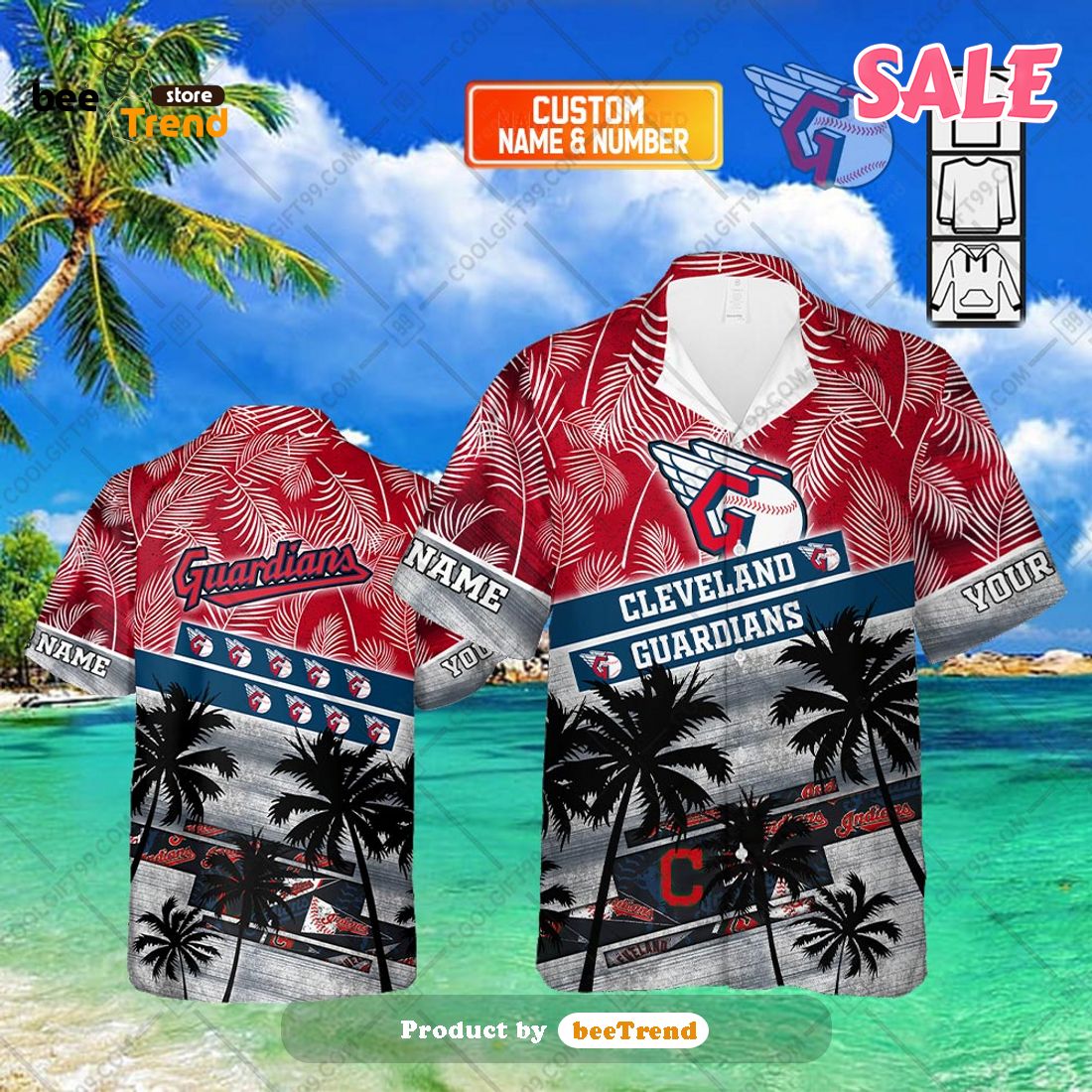 Cleveland Guardians MLB Hawaiian Shirt Trending Style For Fans
