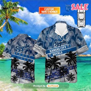 SALE] Personalized MLB Kansas City Royals Palm Tree Style Hawaiian Shirt -  Beetrendstore Store