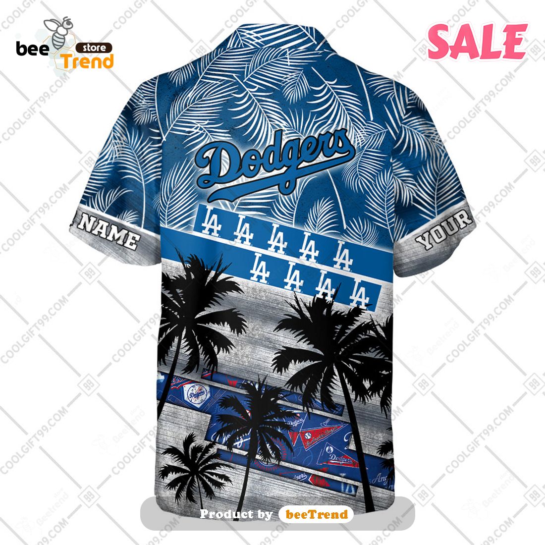 SALE] Personalized MLB Los Angeles Dodgers Palm Tree Style