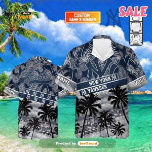 MLB San Francisco Giants Custom Name Number Style Hawaiian Shirt