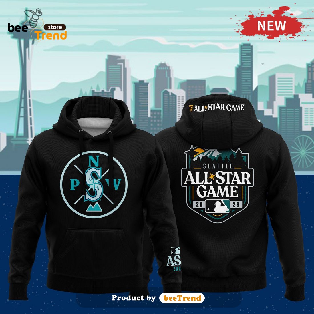 MLB World Tour Seattle Mariners baseball logo 2023 shirt, hoodie