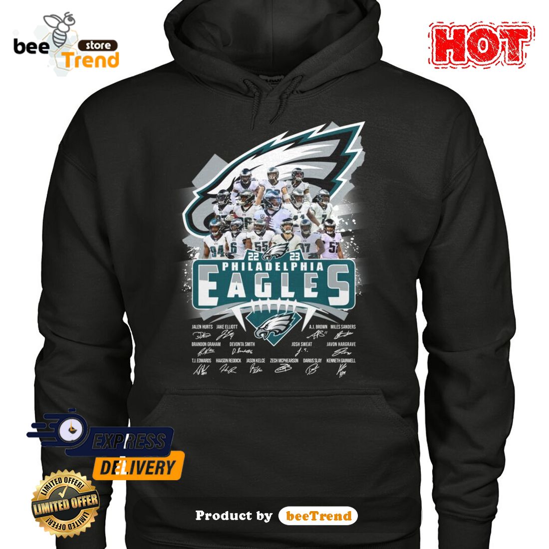 Philadelphia Eagles Hawaiian Shirt - Hot Sale 2023