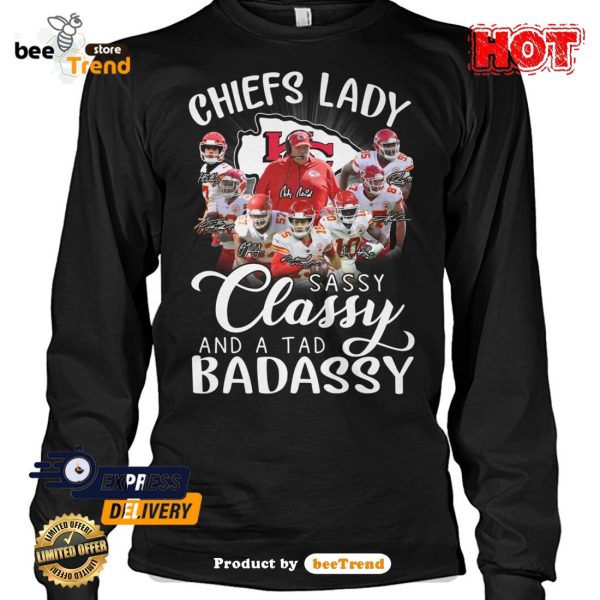 Lady Sassy, Classy, and a Tad Badassy Signatures, Gifts For Cowboys Fans  Shirt in 2023