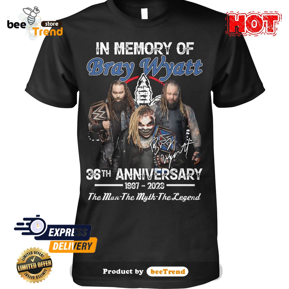AVAILABLE Bray Wyatt 2023 F.r.i.e.n.d.s T-Shirt, Hoodie, 2D Shirt