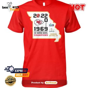 Kansas City Chiefs Super Bowl LVII Champions T-Shirt 2023 - Trends Bedding