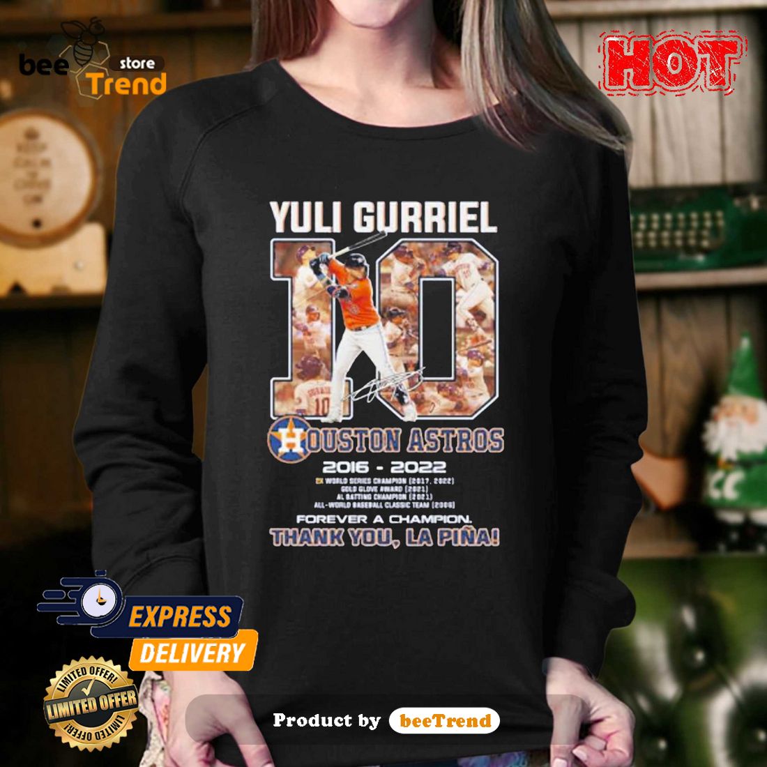 AL batting champ Yuli Gurriel to return to Astros in 2022