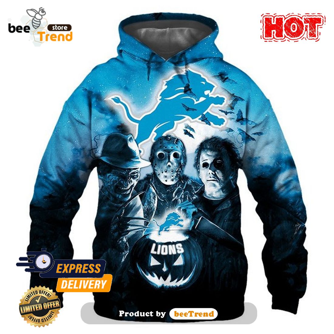 Nfl Hoodie 3d 