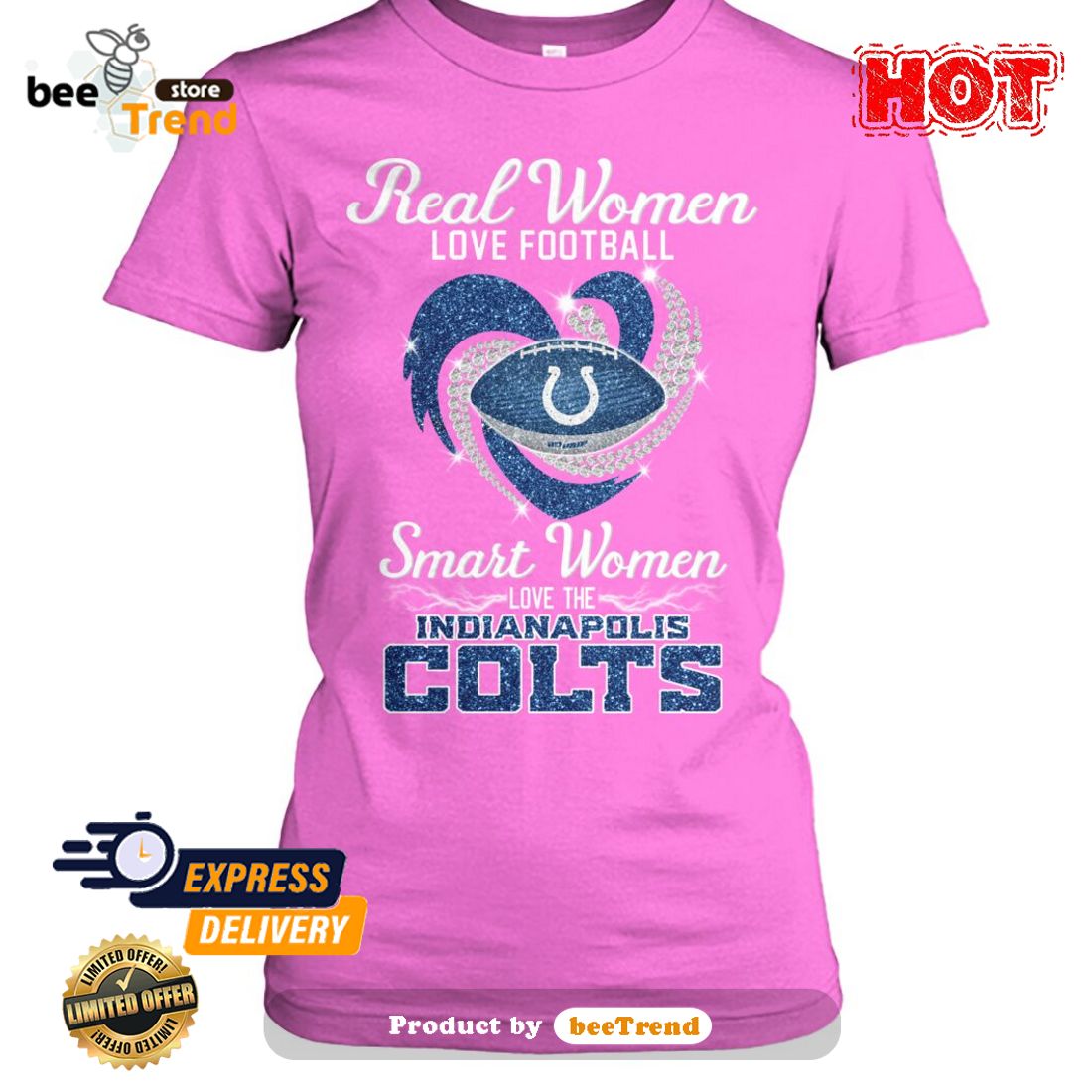 pink colts shirt