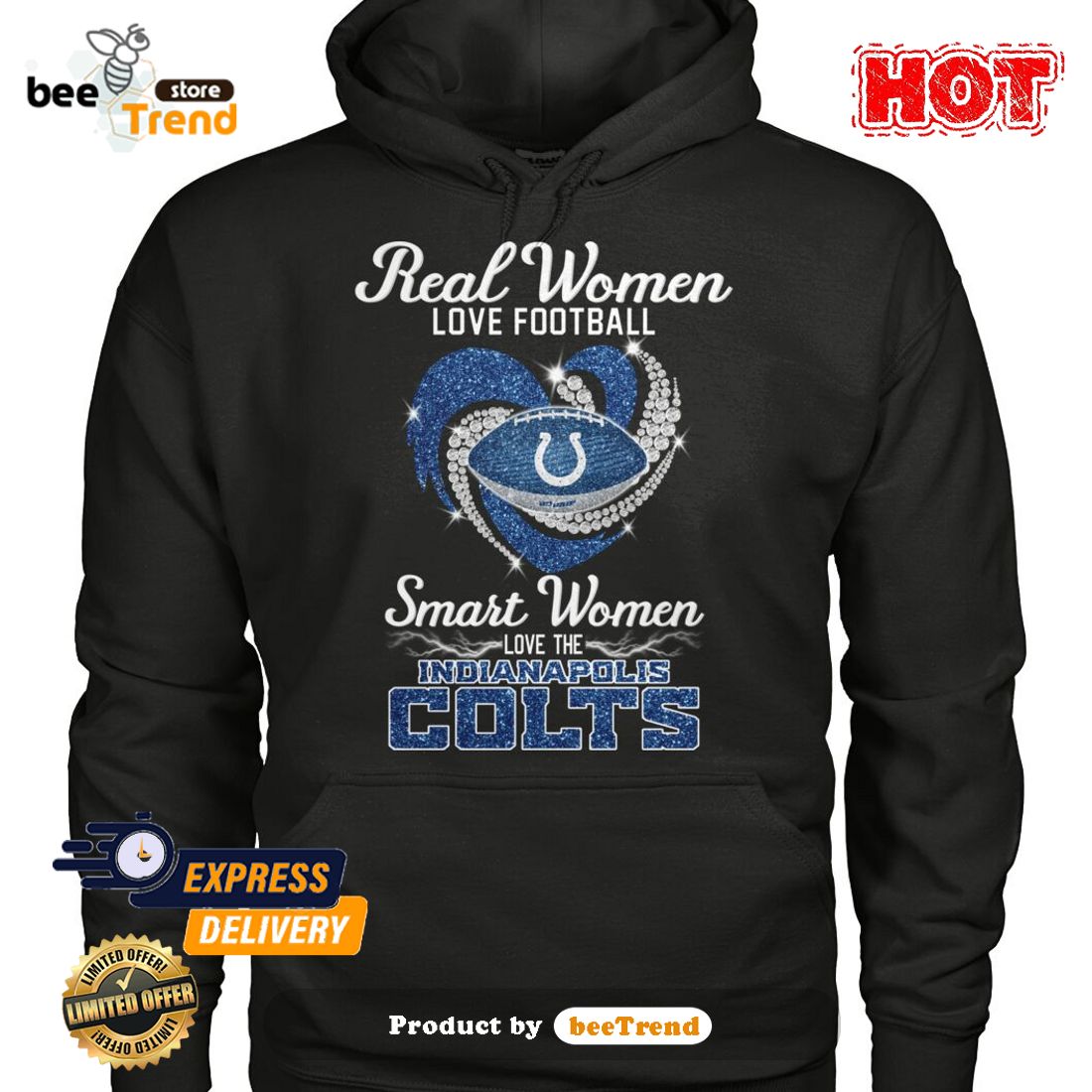 Indianapolis Colts Real Women Love Football 2023 Signatures Shirt