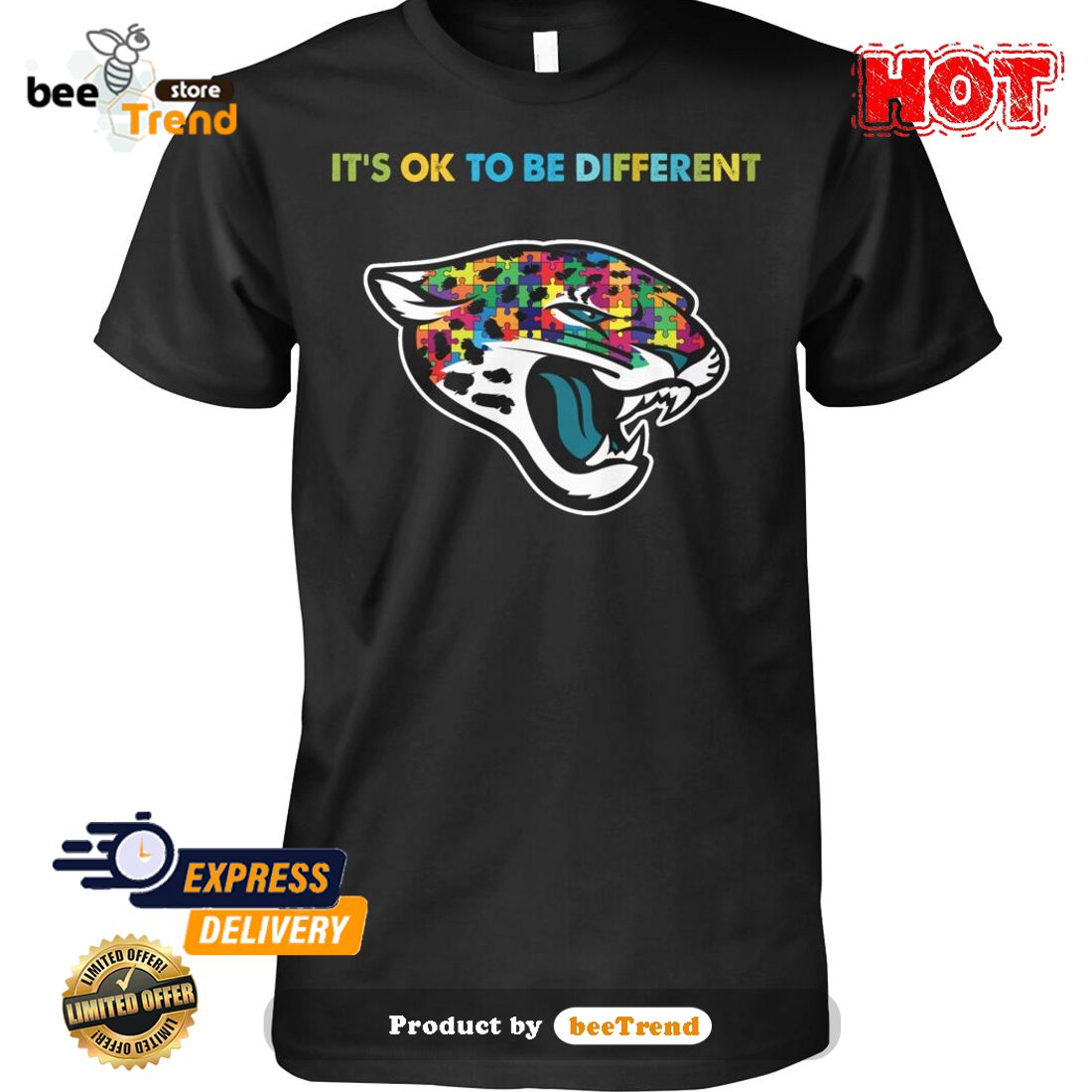 Jacksonville Jaguars 3D Vintage Bomber Jacket - T-shirts Low Price