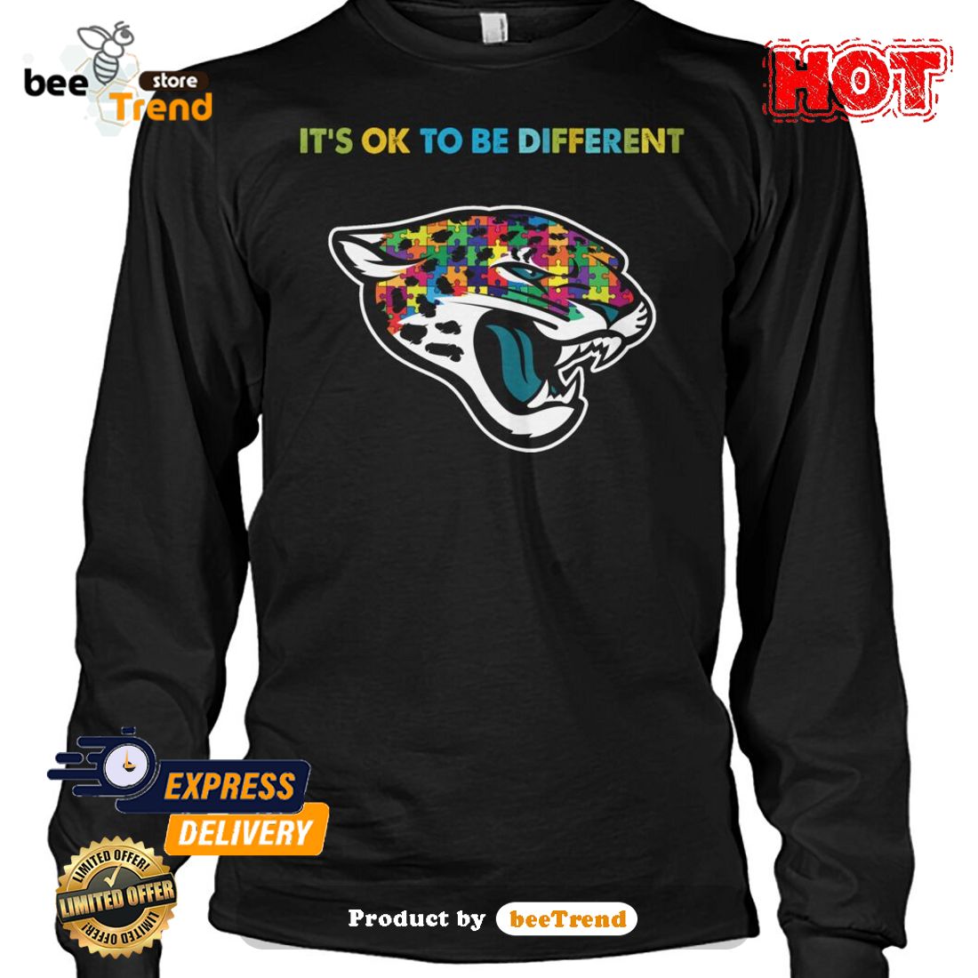 Jacksonville Jaguars 3D Vintage Bomber Jacket - T-shirts Low Price