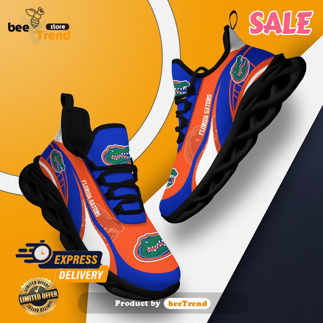 SALE] Denver Broncos Sneakers Max Soul Trending 2023 - Beetrendstore Store