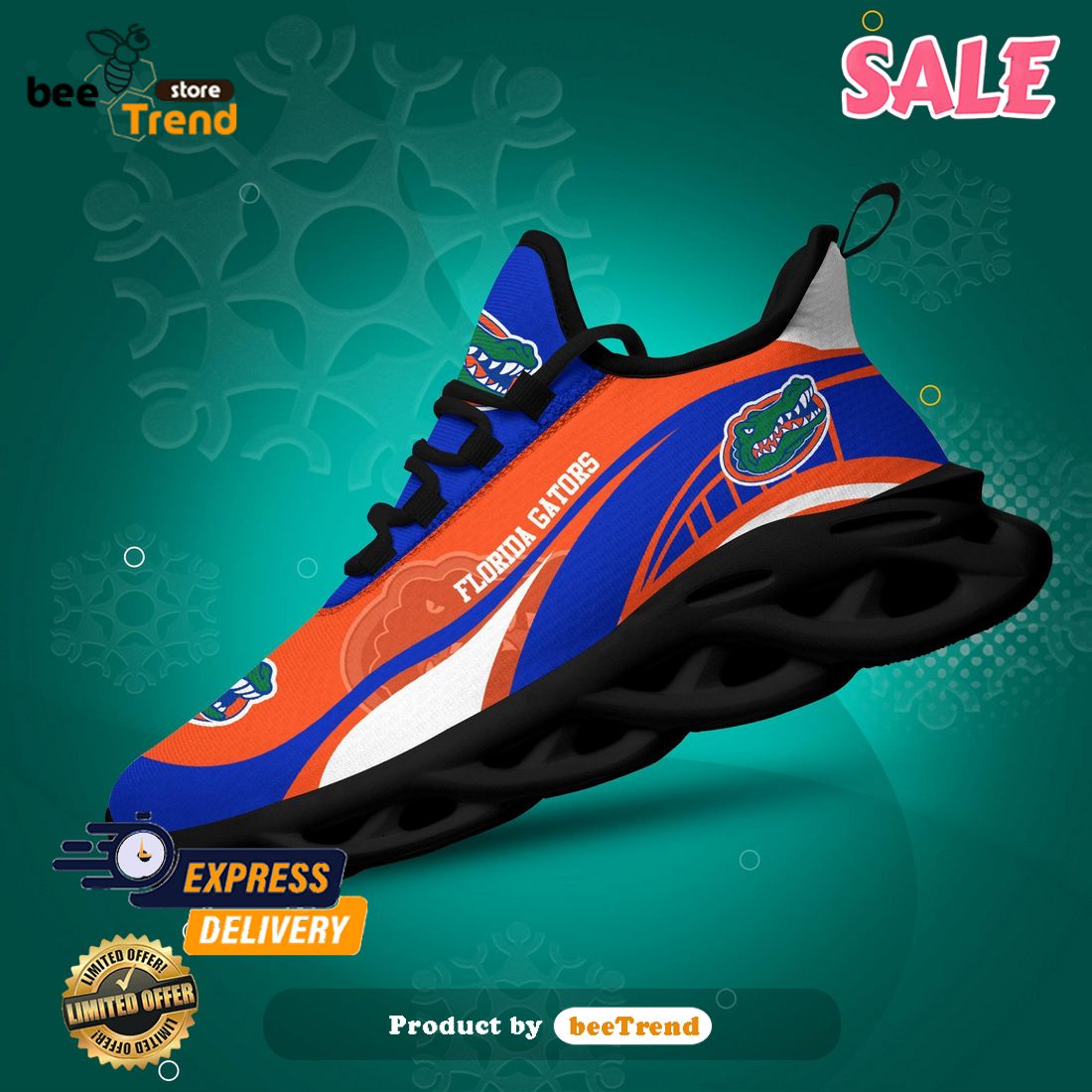 SALE] Denver Broncos Sneakers Max Soul Trending 2023 - Beetrendstore Store