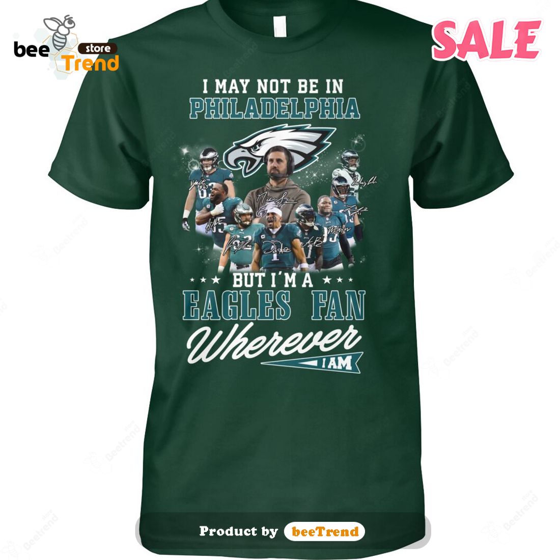 Philadelphia Eagles Not Today T-Shirt For Eagles Fan