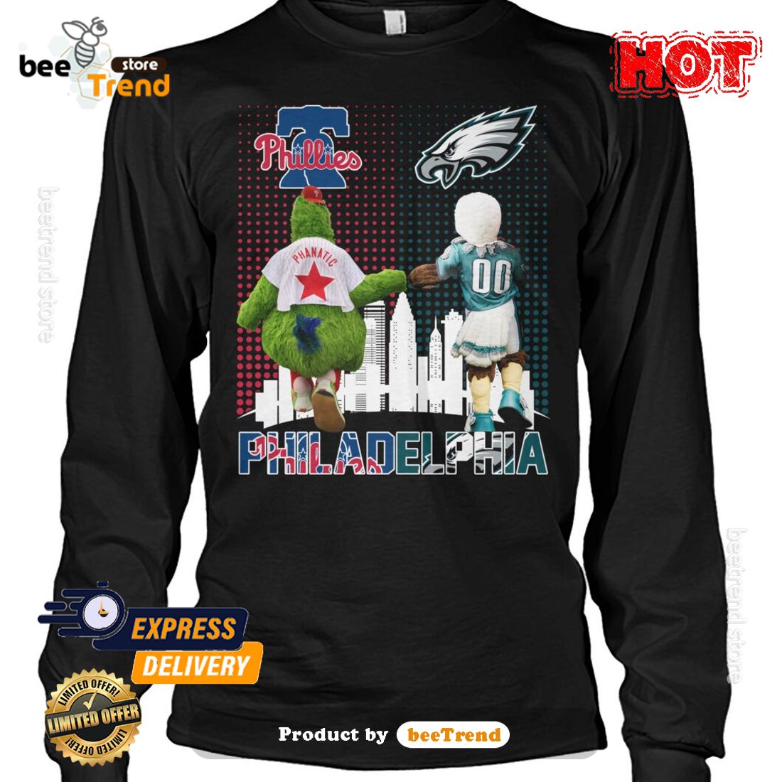 Philadelphia Phillies And Philadelphia Eagles Unisex T-Shirt