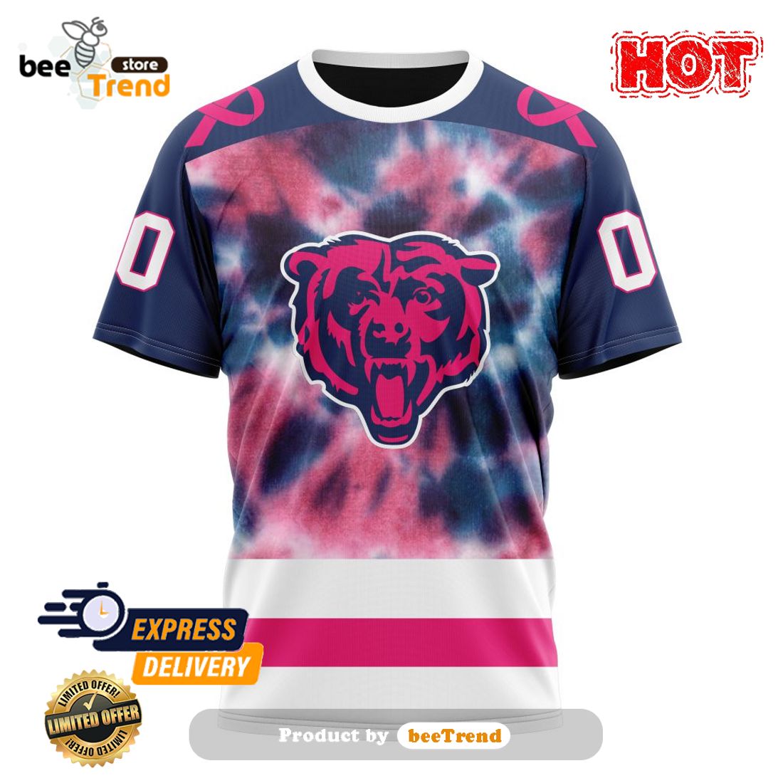 MLB Houston Astros Custom Name Number Pink Breast Cancer T-Shirt