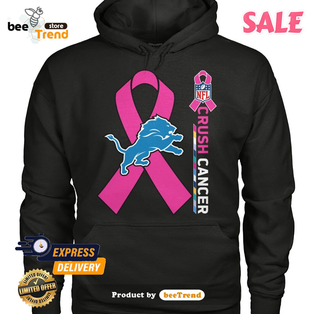 HOT TREND Personalized NFL Baltimore Ravens Special Pink Fight Breast  Cancer Sweater Hoodie 3D - Beetrendstore Store